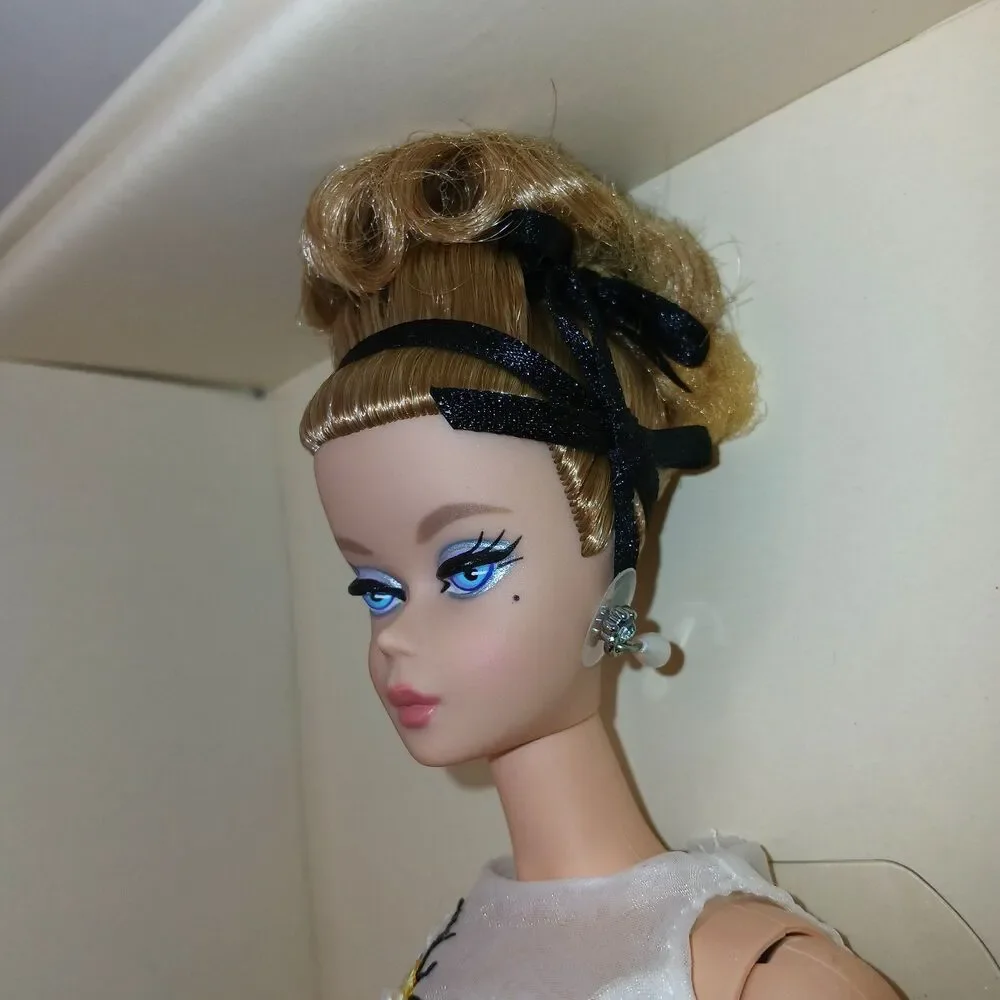 Silkstone Barbie Fashion Model Collection Classic Cocktail Dress Gold Label NRFB